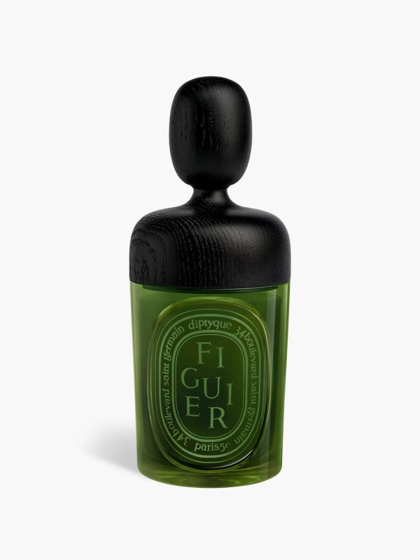 Black Volute lid - For medium candle