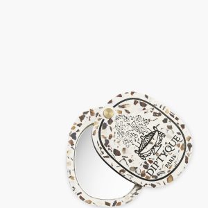 Shell Pocket Mirror - White