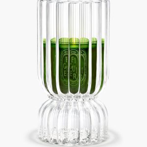 Ribbed candle holder - For classic and medium candles