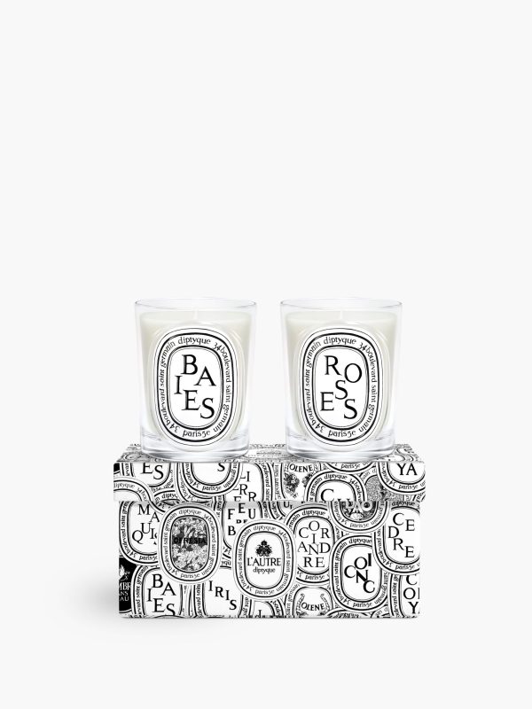 Set of 2 classic candles - To compose
