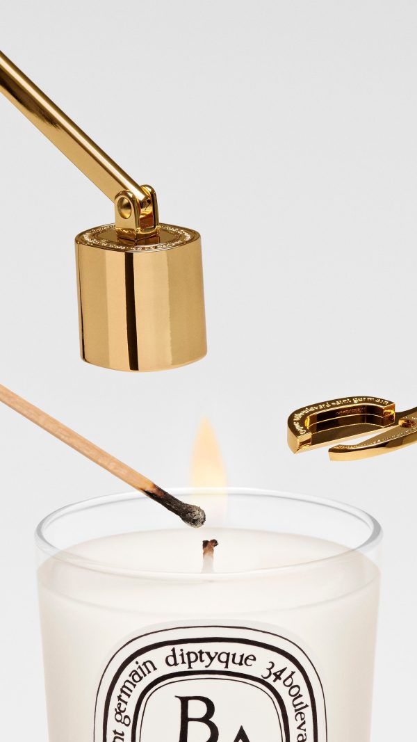Gold Wick Trimmer - For candles