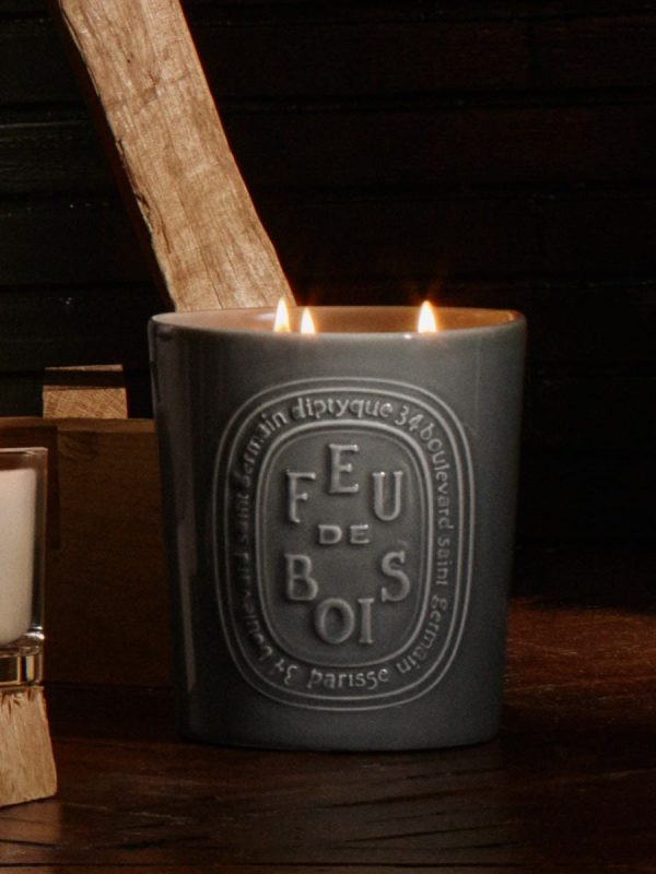 Feu de Bois (Wood Fire) - Large Candle