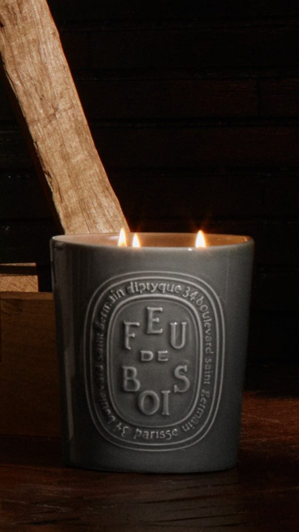 Feu de Bois (Wood Fire) - Large Candle