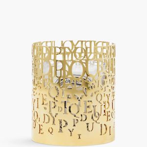 Alphabet candle holder - For classic candles