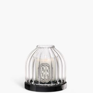 Ribbed candle holder - For miniature candles