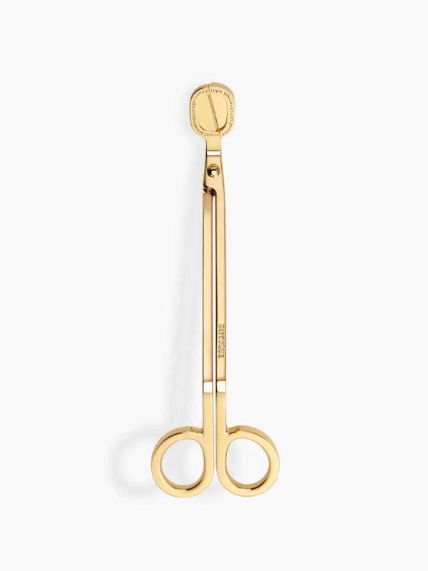 Gold Wick Trimmer - For candles