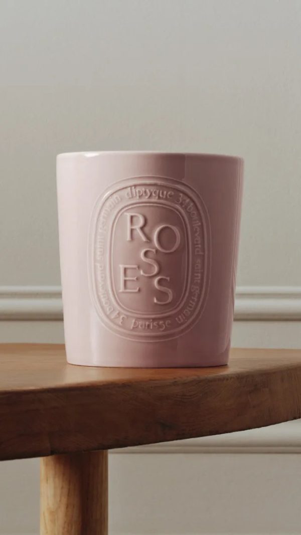 Roses - Very Large Candle