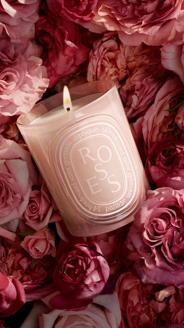 Roses - Medium Candle