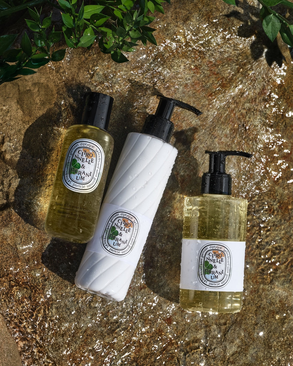 Lemongrass & Geranium - Perfumed cleansing body gel