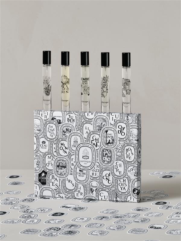 Set of 5 Eaux de toilette - Pre-composed
