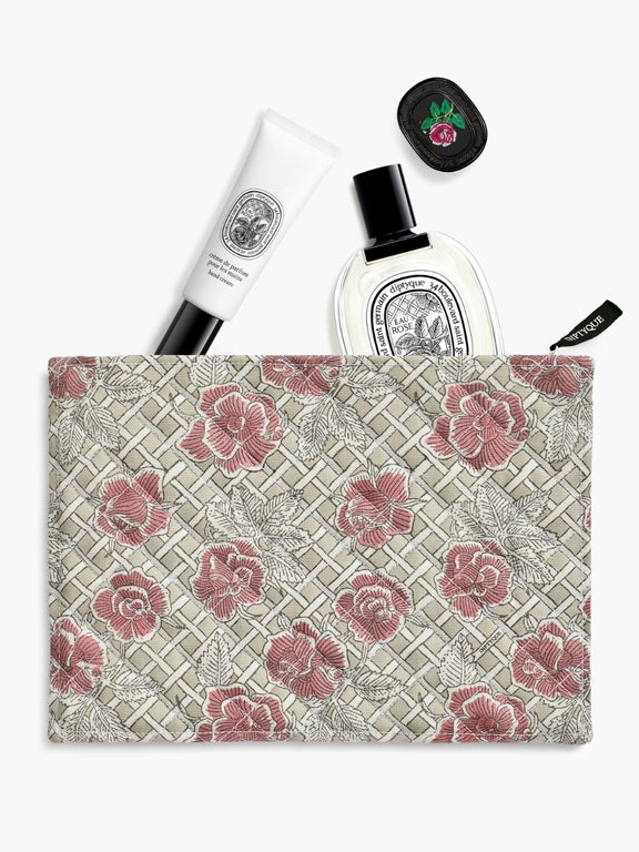 Eau Rose pouch - Medium