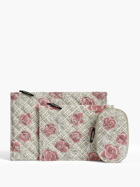 Eau Rose pouch - Medium